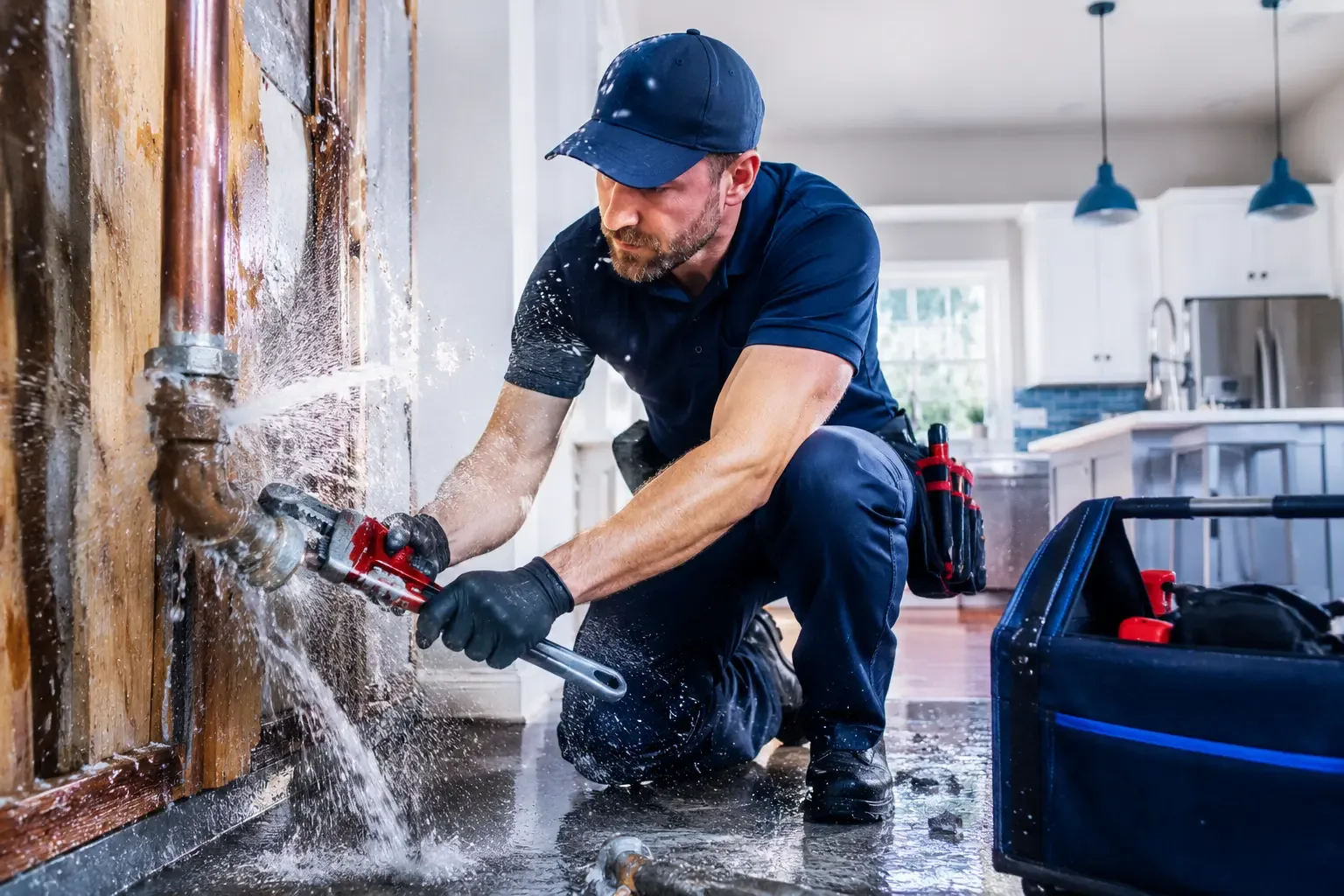Local emergency pipe repair professionals in Broughton, IL